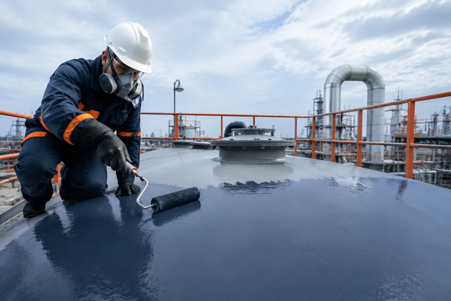 Industrial equipment representing ZDSChem repair material categories