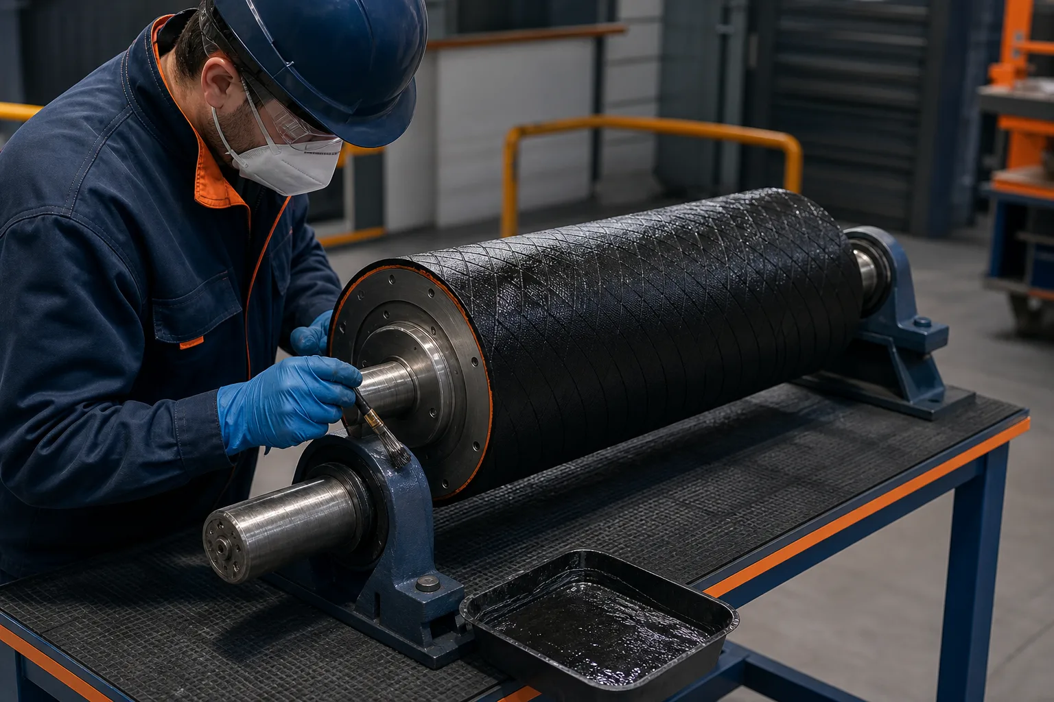 Industrial equipment representing ZDSChem repair material categories