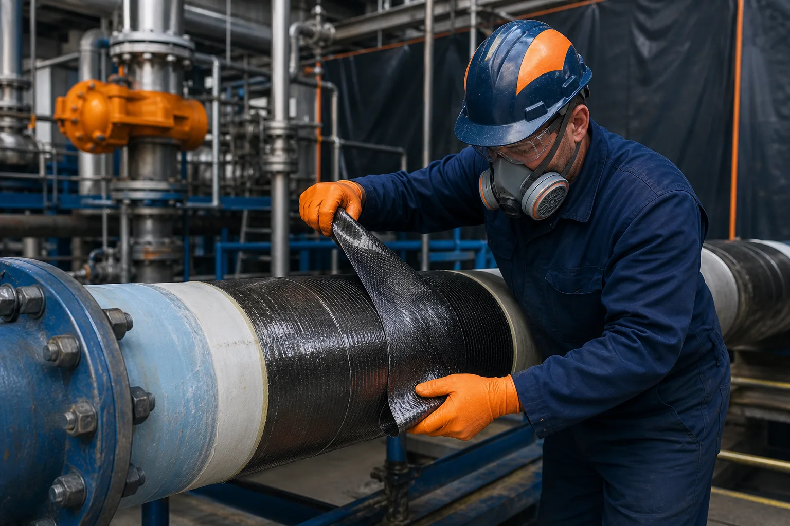 Industrial repair routes requiring matched surface preparation