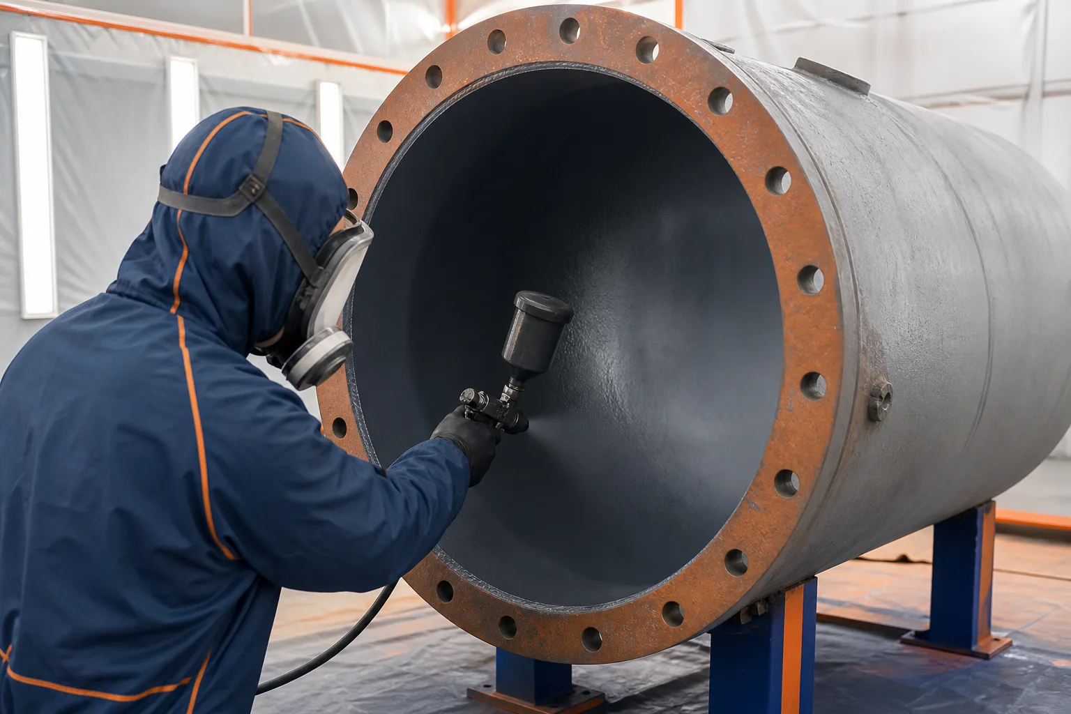 Industrial repair routes requiring matched surface preparation